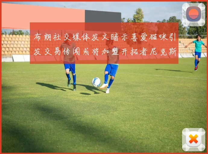 布朗社交媒体发文暗示喜爱猫咪引发交易传闻或将加盟开拓者尼克斯雷霆湖人